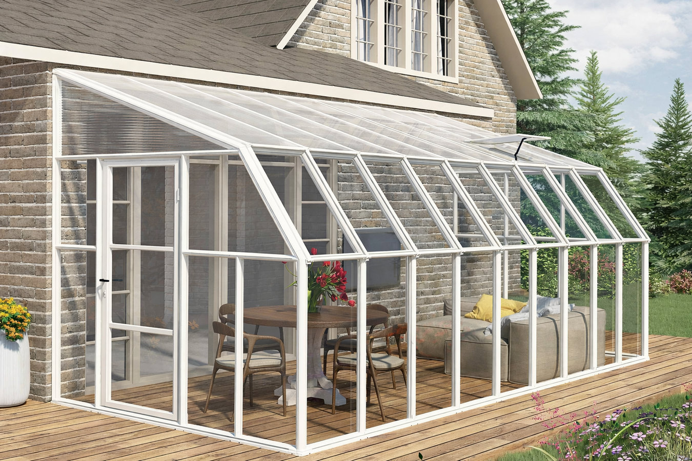 Solarium installation