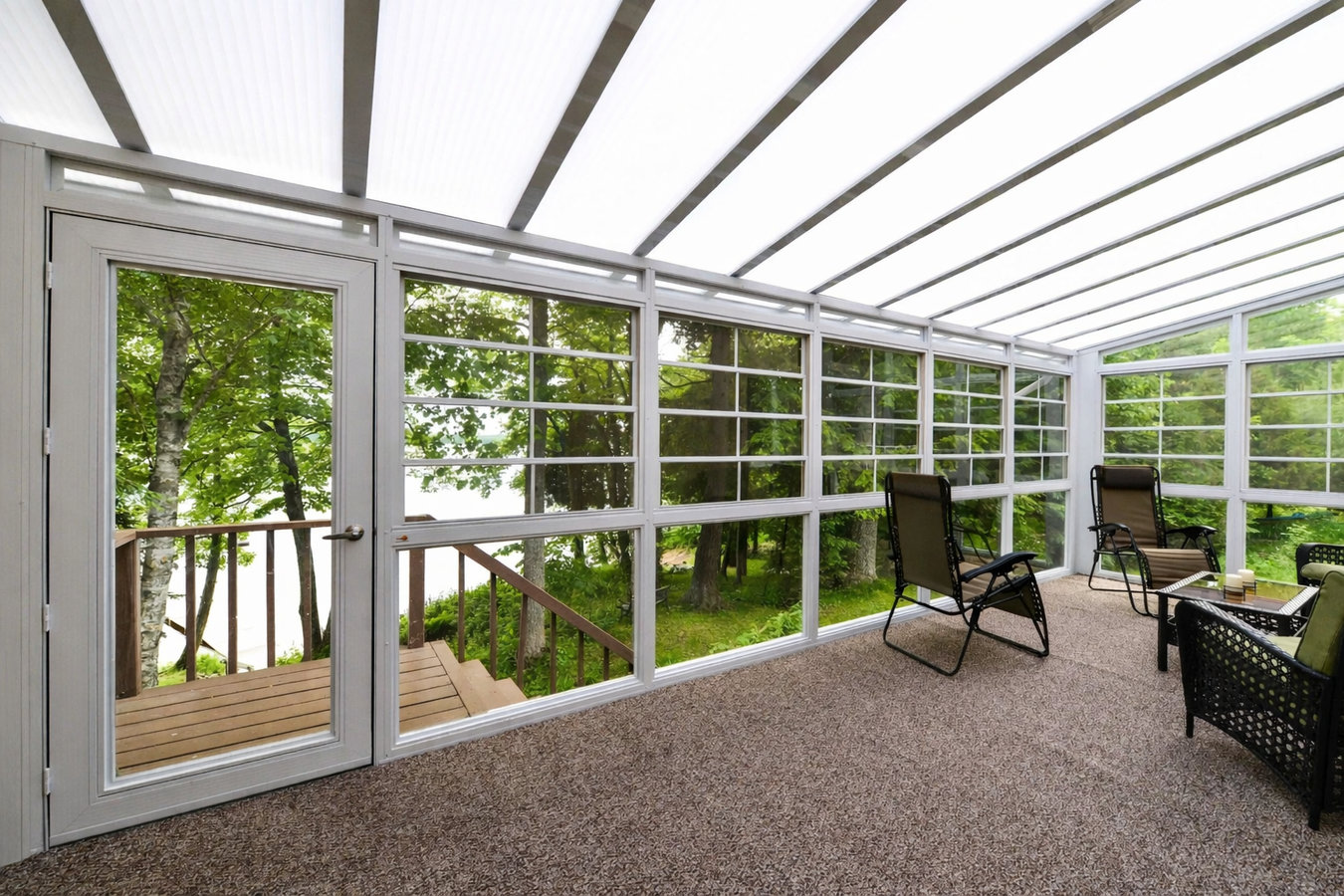 Vinyl sunrooms